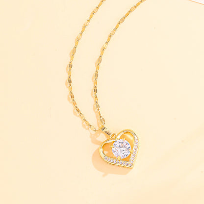 Collana Heart & Kiss