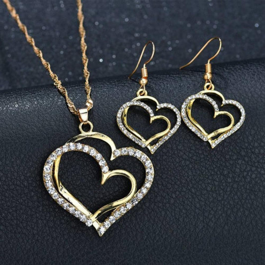 Set Cuore di Strass