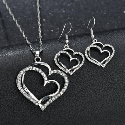 Set Cuore di Strass