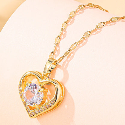 Collana Heart & Kiss