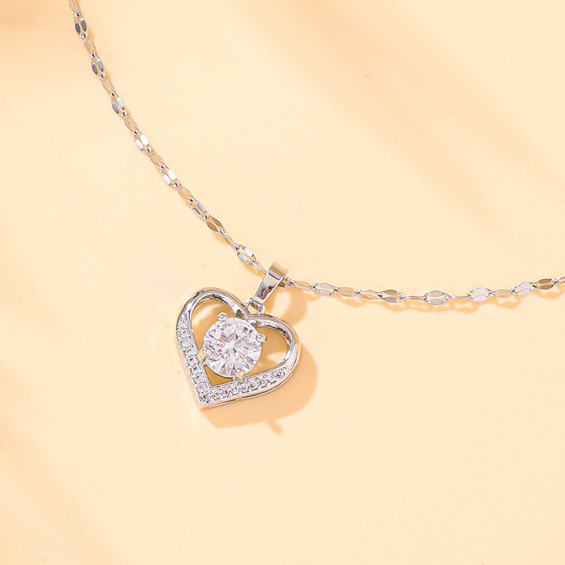 Collana Heart & Kiss