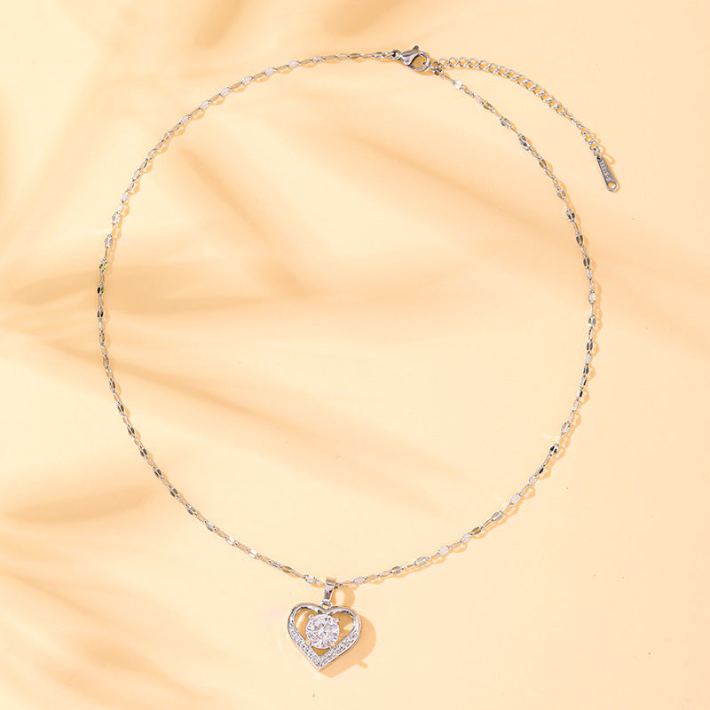 Collana Heart & Kiss