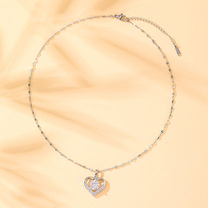 Collana Heart & Kiss